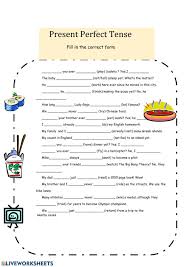 Present Perfect Simple Present Perfect Exercise Pdf Present Perfect English Writing Skills Teaching English Grammar