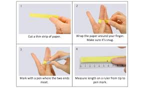 ring size guide jacatel