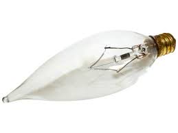 Bulbrite 60w 120v Clear Bent Tip Decorative Bulb E12 Base 60cfc 32 2 120v Bulbs Com