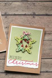 Frosted stickles add fluff to the hat and enamel dots add some punch to each snowflake. 40 Diy Christmas Cards Unique Christmas Card Ideas
