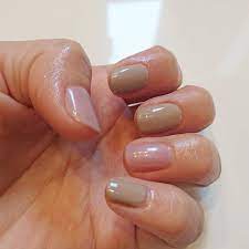 グレージュ パープル キャンメイクカラフルネイルズ62 セルフネイル 100均ネイル シンプルネイル キャンメイク manicure nails beauty