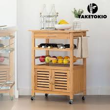 191 64 Carrello Da Cucina In Bambu Taketokio In Vendita In Offerta Su Https Takkat Eu It Altri Kitchen Tiles Design Farmhouse Kitchen Decor Kitchen Trolley