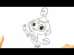 Learn how to draw and color nahal shimmer and shine from the hit show on nick jr. Tala From Shimmer And Shine Drawing Of A Coloring Page Youtube