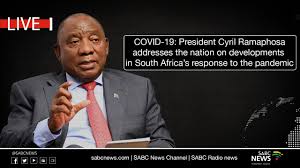 President of the african national congress. President Cyril Ramaphosa S Address To The Nation On South Africa S Covid 19 Response Youtube