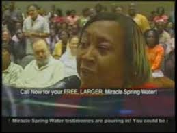 Maybe you would like to learn more about one of these? Peter Popoff Miracle Spring Water Youtube