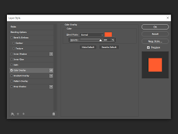Change the color of artwork. How To Use Color Overlay Within The Layer Styles Dialogue In Photoshop