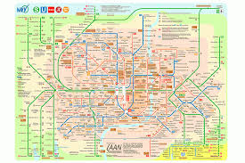 Munich Transit Map Rail Tram And Bus Map Munich Munchen Germany Map Map Transit Map