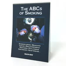 The Abcs Of Smoking Educational Flip Chart Health Edco