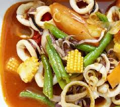 Sambal tumis sotong azie kitchen (resepi di blog). Resepi Sotong Masak Paprik Sedap Resep Masakan Khas