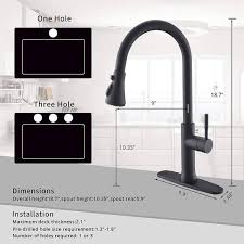 Maybe you would like to learn more about one of these? 3 Function 1 Handle Pulldown Kitchen Faucet With Deck Plate Overstock 33243242