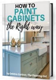 After removing the hardware, we recommend that the cabinets be thoroughly cleaned with a good cleaner degreaser to remove all grease and oils that normally buildup on kitchen cabinetry over time. How To Paint Cabinets The Right Way The Flooring Girl