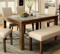 Furniture Of America Melston I Dining Table Dining Table Industrial Style Dining Table Dining Set With Bench