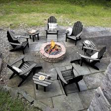 Bay Isle Home Nelsonville 12 Piece Seating Group Color Black In 2020 Backyard Patio Set Backyard Fire