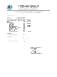 Berdasarkan kartu hadir minggu pertama bulan november 2010 bagian pembuat daftar gaji dan upah membuat daftar gaji dan. Slip Gaji