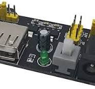 Excelity 3pcs 3.3V/5V Power Supply Module for MB102 Breadboard Kit with USB  to 5.5 * 2.1mm Cord