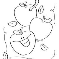 Desenho infantil de maça para colorir. Desenhos De Maca Para Colorir Tudodesenhos