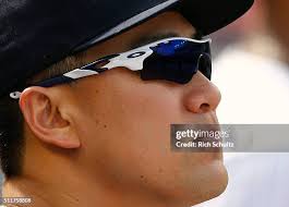 Mark Trumbo of the Seattle Mariners in action against the New York... News  Photo