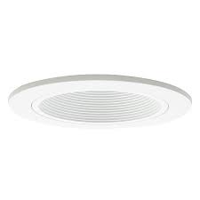 4 recessed lighting oversized trim rings. 4 Low Voltage Recessed Goof Trim Oversize Extra Wide Ring White Baffle Trim