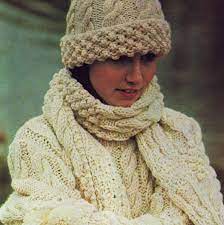 Instant Download Pdf Vintage Knitting Pattern Aran Sweater Etsy In 2021 Free Aran Knitting Patterns Aran Knitting Patterns Vintage Knitting