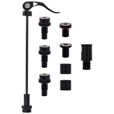 Steering wheel quick release, 6 hole quick release steering wheel hub adapter snap off boss kit (color : Tacx Flux Neo Quick Release With Adapter Set Bikeinn
