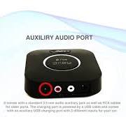 Audio Bluetooth Receiver,HiFi Wireless Audio Adapter,Bluetooth 4.2 Receiver  with 3D Surround AptX Low Latency for Home and Car Music Stereo Streaming  ...