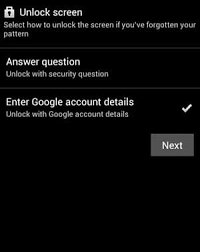 Put this in your manifest . How To Unlock Android Phone After Many Pattern Attempts