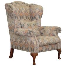 Rare Original Vintage Liberty London Ianthe Upholstered Wingback Armchair In 2020 Wingback Armchair Armchair Upholstered Swivel Chairs