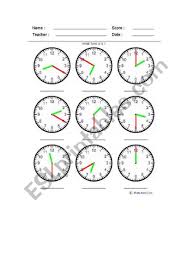 Here you will find links to a wide range of free printable worksheets. Time 2 Esl Worksheet By Raul Sando