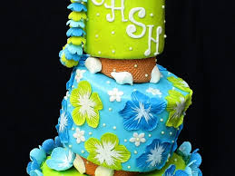 Luau Themed Baby Shower Cake Cakecentral Com
