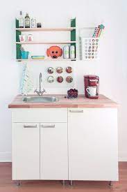 Small kitchenette units no sink. Build A Diy Mini Kitchen For Under 400 Ikea Diy Ikea Kitchen Design Mini Kitchen