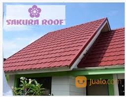 Dwi warna genteng minimalis sidoarjo | harga. Genteng Metal Sakura Roof Colour Harga Murah Jakarta Timur Jualo