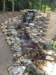 Falls nicht, muss entweder ein auffangbecken aufgestellt oder auf erdniveau eine grube in der gewünschten größe ausgehoben werden. See 26 Facts About Wasserfall Aus Natursteinen Bauen They Did Not Share You Schorsch69815