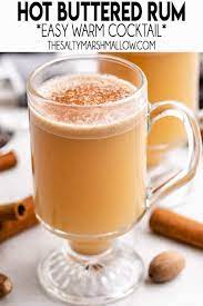 Hot Buttered Rum The Salty Marshmallow Recipe Hot Buttered Rum Rum Recipes Hot Buttered Rum Recipe