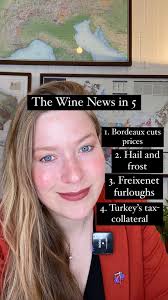 Today @samanthacolejohnson discusses…, 1. 2023 Bordeaux en primeur price  cuts, 2. Hail damage in Chablis and the Dordogne, 3. Frost in Champagne and  Spain, 4. @henkell.freixenet’s agreement with ...