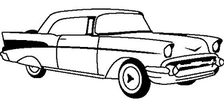 Coloring pages of muscle cars: Chevrolet Corvette 1955 Coloring Page Corvette Car Coloring Pages Esculturas De Parede Desenhos Esculturas