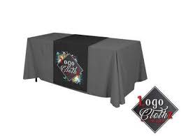 Custom Table Runner Printed Logo Or Design 30 Wide Printed Table Runner Custom Table Print Logo