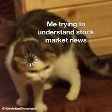 Then we lose is all next week #stockmarket #stocktok #stocks #investing #money #fyp. Me Trying To Understand Stock Market News Meme Finance Memes Tips Photos Videos