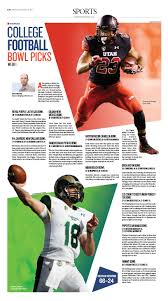All the latest football news, scores, fixtures, results, gossip and transfer news from around the world. College Football Bowl Picks Epoch Times Newspaper Editorialdesign Graphicdesign Newspaper Layout Newspaper Design Layout Magazine Layout Design