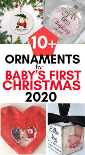 Every first is something to celebrate—first bite of solid food, first word, first step. The Best Baby S First Christmas Ornament 2021 Seaside Sundays