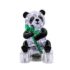 When you've pieced its interlocking plastic pieces together (be ready for a challenge), its glossy, sleek design will impress all who see it. 55 Thermolove 3d Decoration Model Toy Crystal Puzzle Game Toy Panda