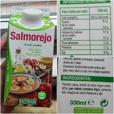 Salmorejo Hacendado Supermercado Mercadona Menendezsws Lacestadefranitamercadona Healthyfranita Follow Cestas Supermercado Grasa