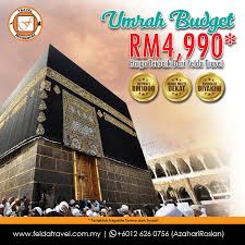 Rincian paket umroh 2020 5. Felda Travel March 2017