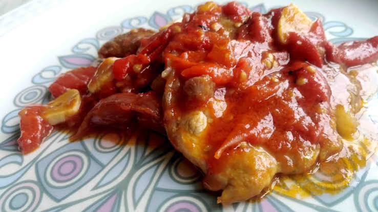 Pork Loin with Peppers