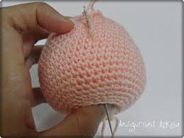 Amigurumi Askina Amigurumilere Goz Cukuru Nasil Yapilir Amigurumi Ogreniyorum Knitted Dolls Crochet Knitted Toys