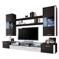 Manhattan comfort panel entertainment center wall unit 02. Fresh Wall Unit Modern Entertainment Center With Led Lights