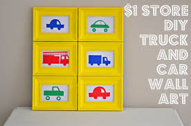 I made this wall art using. Dollar Store Diy Boys Room Wall Art Craft Little Miss Momma