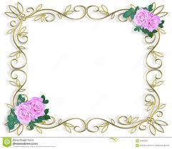 Free Wedding Clip Art Borders Frames Free Wedding Background Wedding Invitation Border Pink Ro Wedding Invitations Borders Fancy Invitation Wedding Invitations