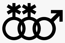 Is there another symbol i'm missing that you would think that's me if you saw it presented in a user interface? Nonbinary Symbol Interlocked With A Nonbinary Symbol Non Binary Gender Icon Hd Png Download Transparent Png Image Pngitem