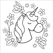 Dies ist ein satz von 35 detaillierte. Einhorn Clipart Ausmalbild Novocom Top