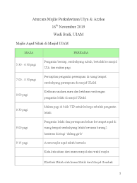 Kursus apms siri 1 2019. Buku Aturcara Majlis Perkahwinan